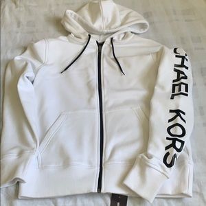 Michael Kors zip up hoodie